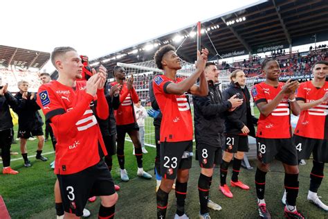 Le groupe et la composition probable du Stade Rennais face à Nantes