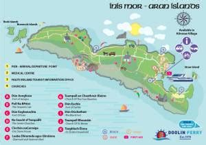 Inis Mor Map • Inishmore • Aran Island Ferry Information