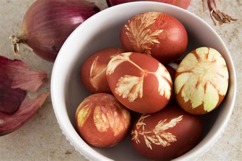 Onion Dyed Easter Eggs A Tasty Adventure