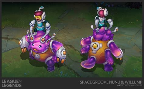 Nunu Willump Space Groove Willump And Space Groove Nunu League Of Legends Drawn By