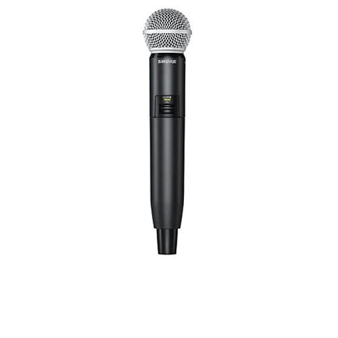 Shure Glx D Handheld Transmitter Sm Cardioid Mic Capsule Z