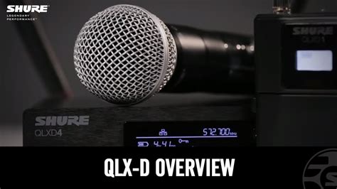 Shure QLX D Digital Wireless Full Product Overview YouTube