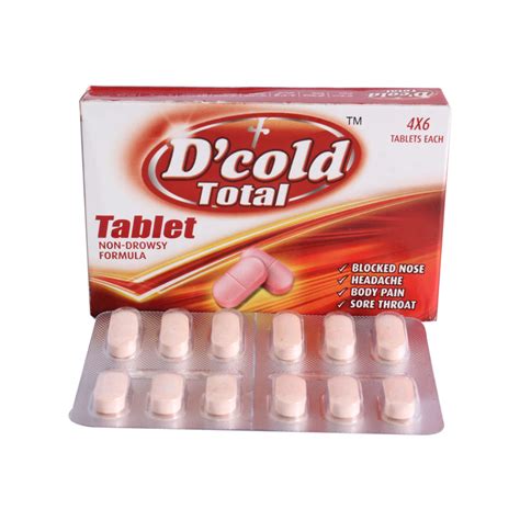 D Cold Total 6 Tablets Price Uses Side Effects Composition Apollo