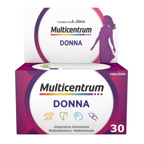 Multicentrum Donna Integratore Alimentare 30 Compresse