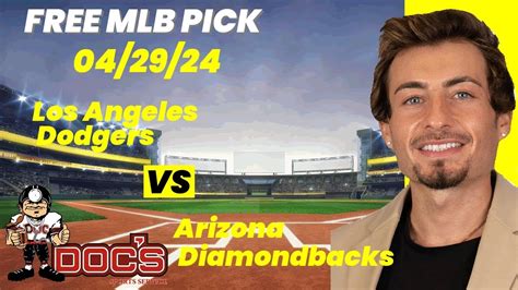 Mlb Picks And Predictions Los Angeles Dodgers Vs Arizona Diamondbacks