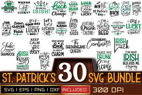 St Patricks Bundle Patricks Svg Bundle Graphic By Md Shahjahan