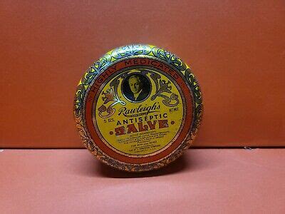 Vintage Highly Medicated Rawleigh S Antiseptic Salve Tin Can Oz Ebay