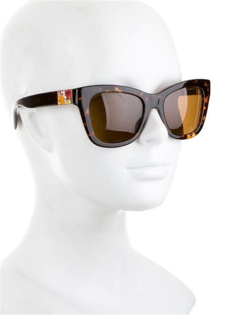 Dolce And Gabbana Polarized Havana Sunglasses Accessories Dag59214 The Realreal