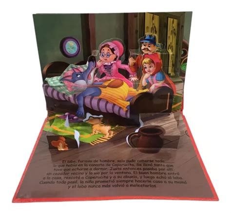 Caperucita Roja Cuento Infantil Libro En 3d en venta en Ituzaingó