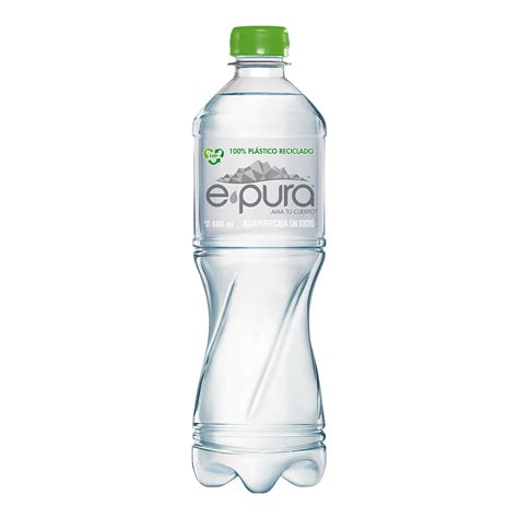 Agua Natural Epura 600 Ml Botella Soriana