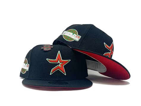 HOUSTON ASTROS 2005 WORLD SERIES "BEHIND THE COLORS" RED BRIM NEW ERA ...