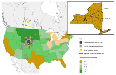 Chronic Chronic Wasting Disease Map