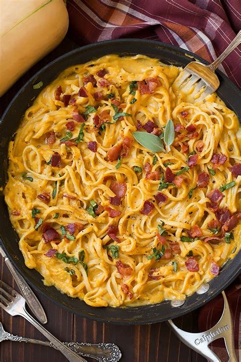 Butternut Squash Pasta Carbonara Cooking Classy