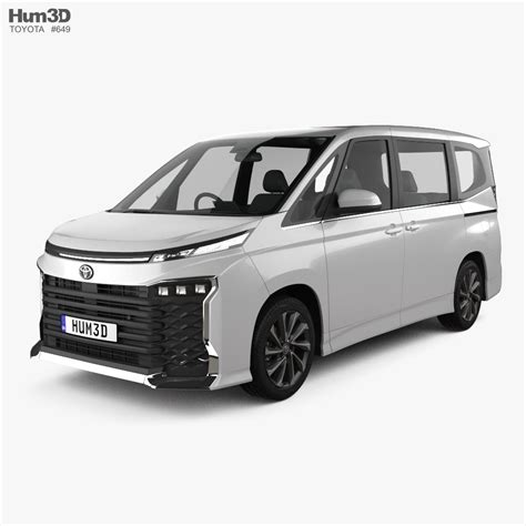 Toyota Voxy S Z 2022 3D модель Автомобили на Hum3D