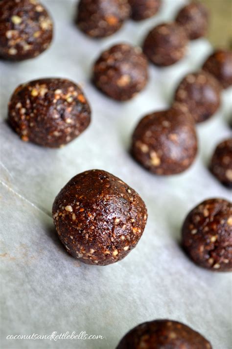 Chocolate Covered Cherry Dessert Balls - Coconuts & Kettlebells