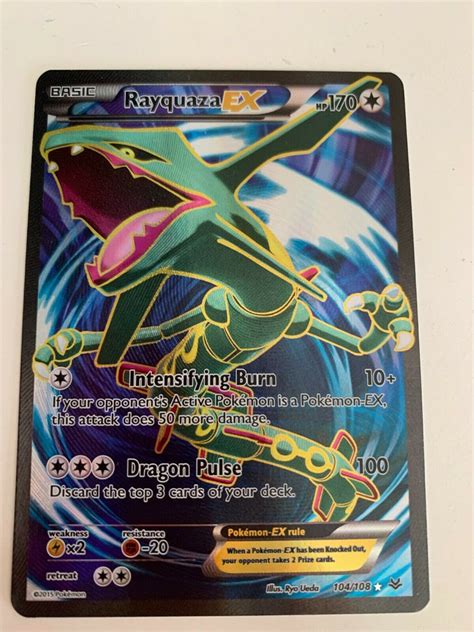 Rayquaza Ex Roaring Skies 104 108 Value 5 50 295 00 Mavin