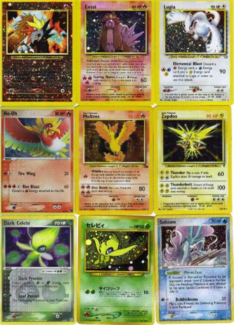 Legendary Pokemon Cards 1 By Minimangaartist On Deviantart