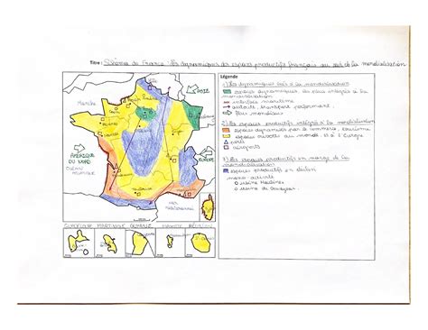 Les Espaces Productifs Fran Ais Au Sein De La Mondialisation Cartolyc E