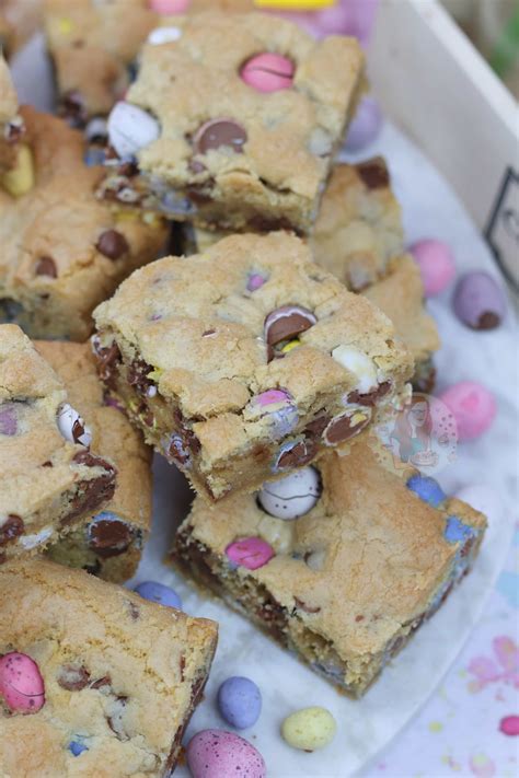 Mini Egg Cookie Bars Jane S Patisserie