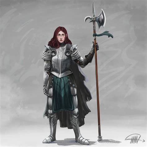 Artstation Female Knight