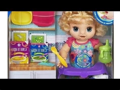 Super Lan Amento Baby Alive Beb Comidinha Feliz Youtube