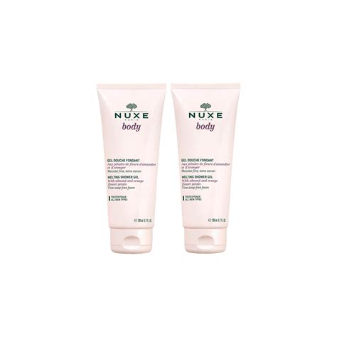 Nuxe Body Gel Douche Fondant 2X200ml DocMorris France