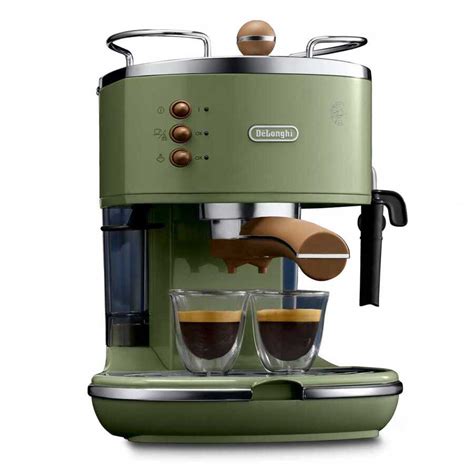 Delonghi Icona Vintage Manuel Barista Tipi Espresso Makinesi Ecov