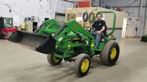 John Deere 955 Tractor Wbuhler Loader Youtube