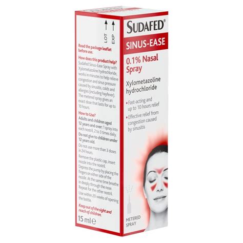 Sudafed Sinus Ease Nasal Spray Ocado