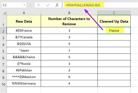 How Do I Remove Characters From The Left In Excel Printable Templates