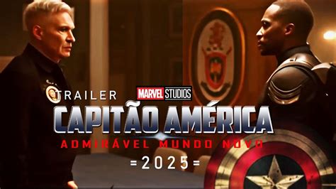 CAPITÃO AMÉRICA 4 Admirável Mundo Novo 2025 TRAILER COMENTADO