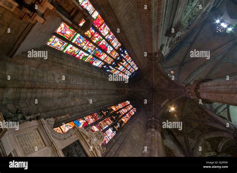 Interior of milan cathedral hi-res stock photography and images - Alamy