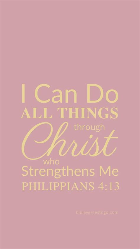 Rose Gold Philippians Encouraging Bible Verses