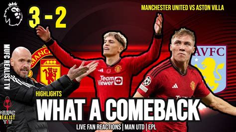 Man United Epic COME BACK Højlund Scores Winner MANCHESTER UNITED 3