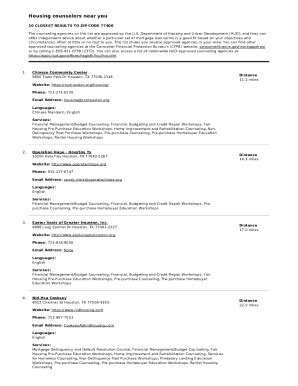 Fillable Online Files Consumerfinance Find A Housing Counselor Tool