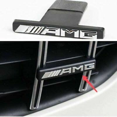 GRILLE CALANDRE AVANT Chrome AMG Badge Logo Pour X205 Glc Class 567296