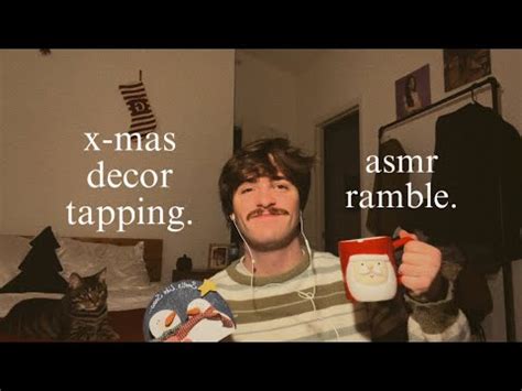 Holiday Decor Haul Lo Fi Ramble ASMR Tapping Scratching More