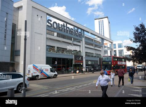 The Exterior Of The Popular And Expanding Southside Shopping Centre In