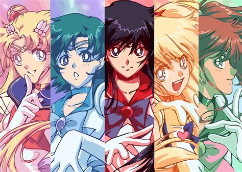 720p Free Download Sailor Moon Group Princess Sailor Scout Hd