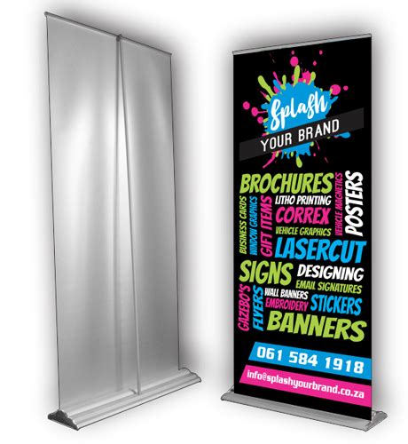 Pull Up Banners Splash Your Brand