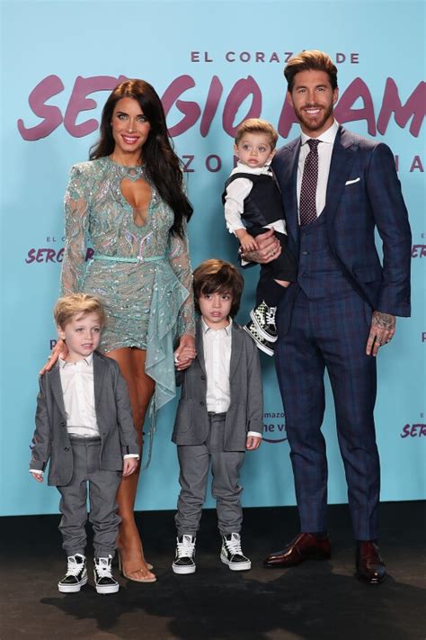 Photo : Sergio Ramos avec sa femme Pilar Rubio et leurs enfants ...