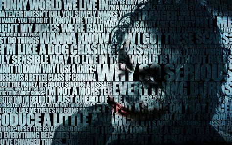 Joker From Batman Illustration Batman Joker Typography Hd Wallpaper