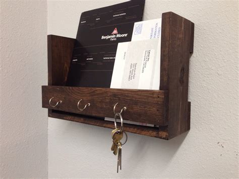 Entryway Organizer Mailkey Holder Mail Organizer Wall