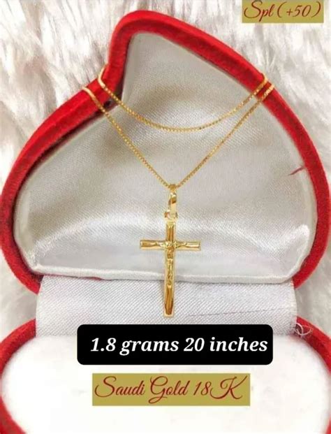 Necklace And Pendant 18k Saudi Gold Pawnable Lazada PH