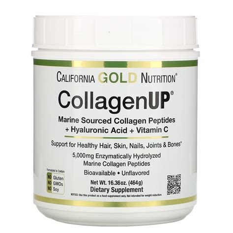 California Gold Nutrition Collagenup Marine Hydrolyzed Collagen