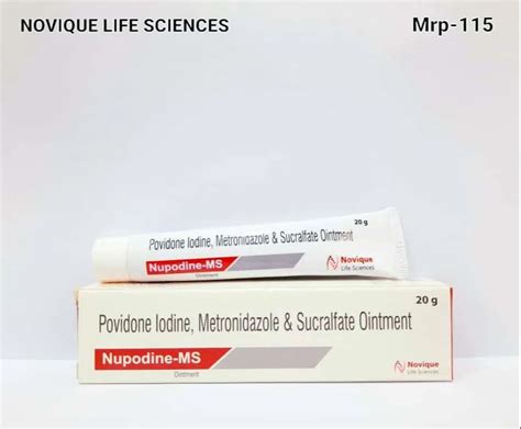 Povidone Iodine Metronidazole Sucralfate Ointment In Pan India For