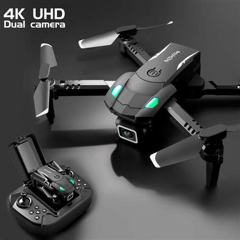 Novo Mini Drone 4k Hd Câmera Dupla Três Face Obstáculo Evitar Pressão