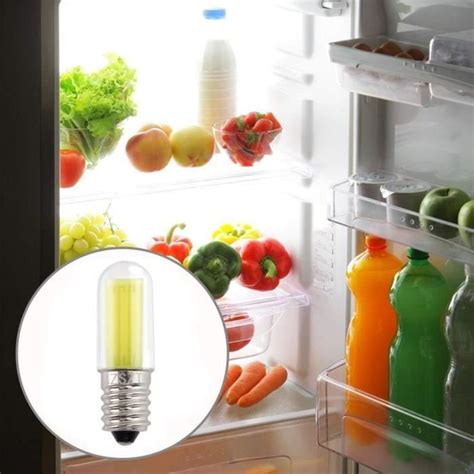 Ampoule frigo led E14 3W Blanc Froid 6000K 25 watts équivalent petit