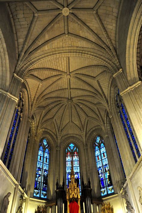 Nantes Francia Iglesia Sainte Croix Interior B Vedas Flickr