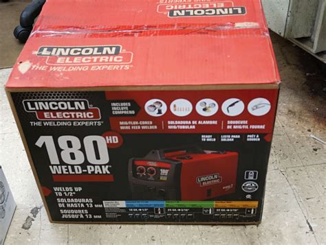 New Lincoln Electric Weld Pak 125 Hd Wire Feed Welder Ph